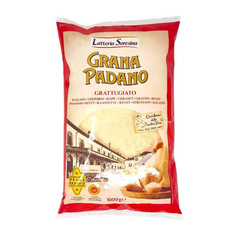 Grated grana padano dop